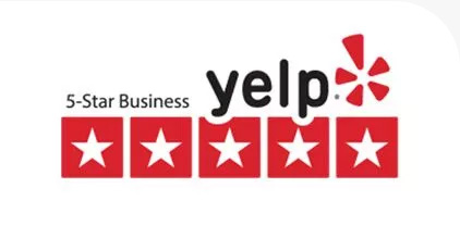 5 Stars on Yelp